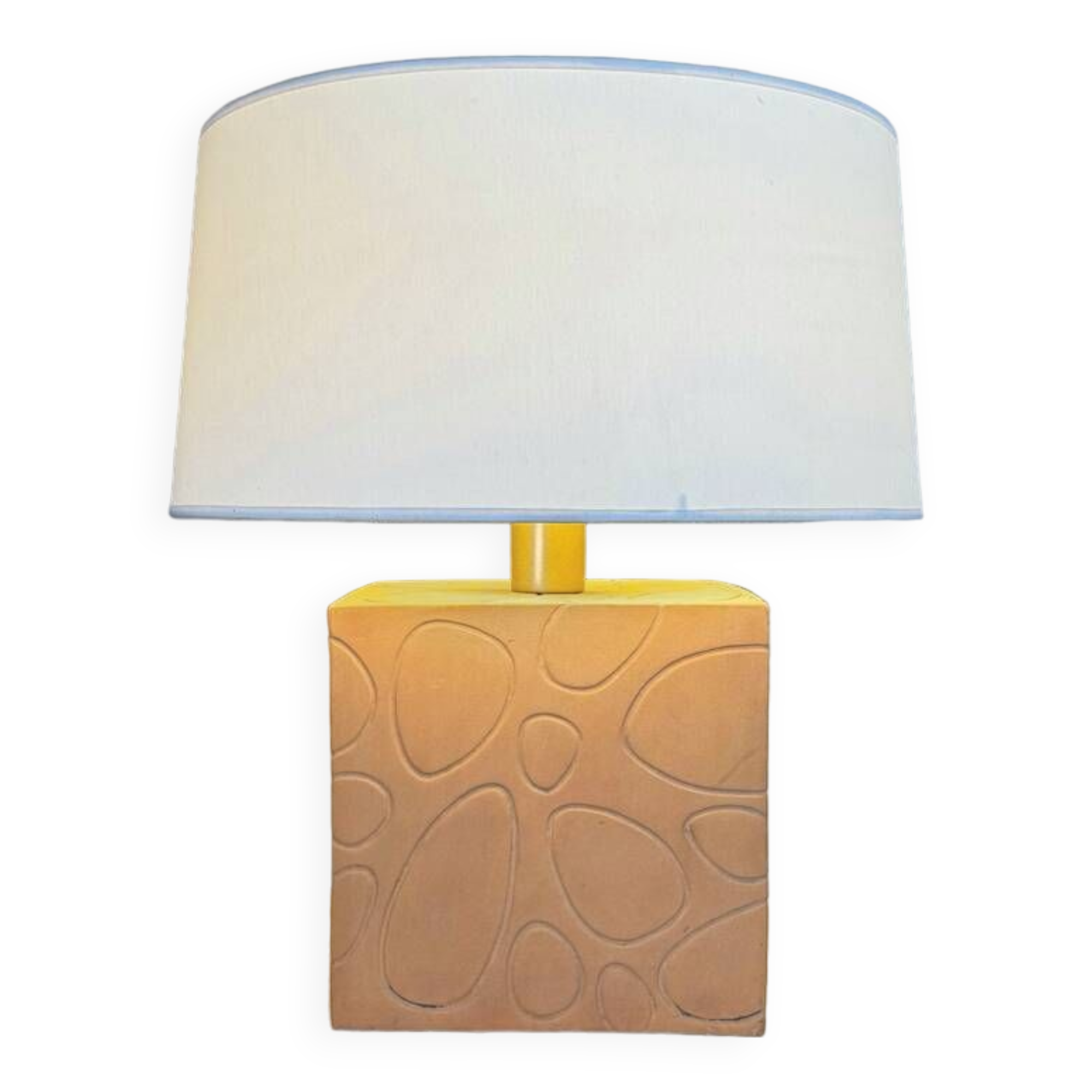 Lampe cubique design années 80