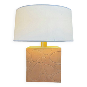 Lampe cubique design années 80