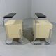Set of 2 tubular bedside tables from the 50s
