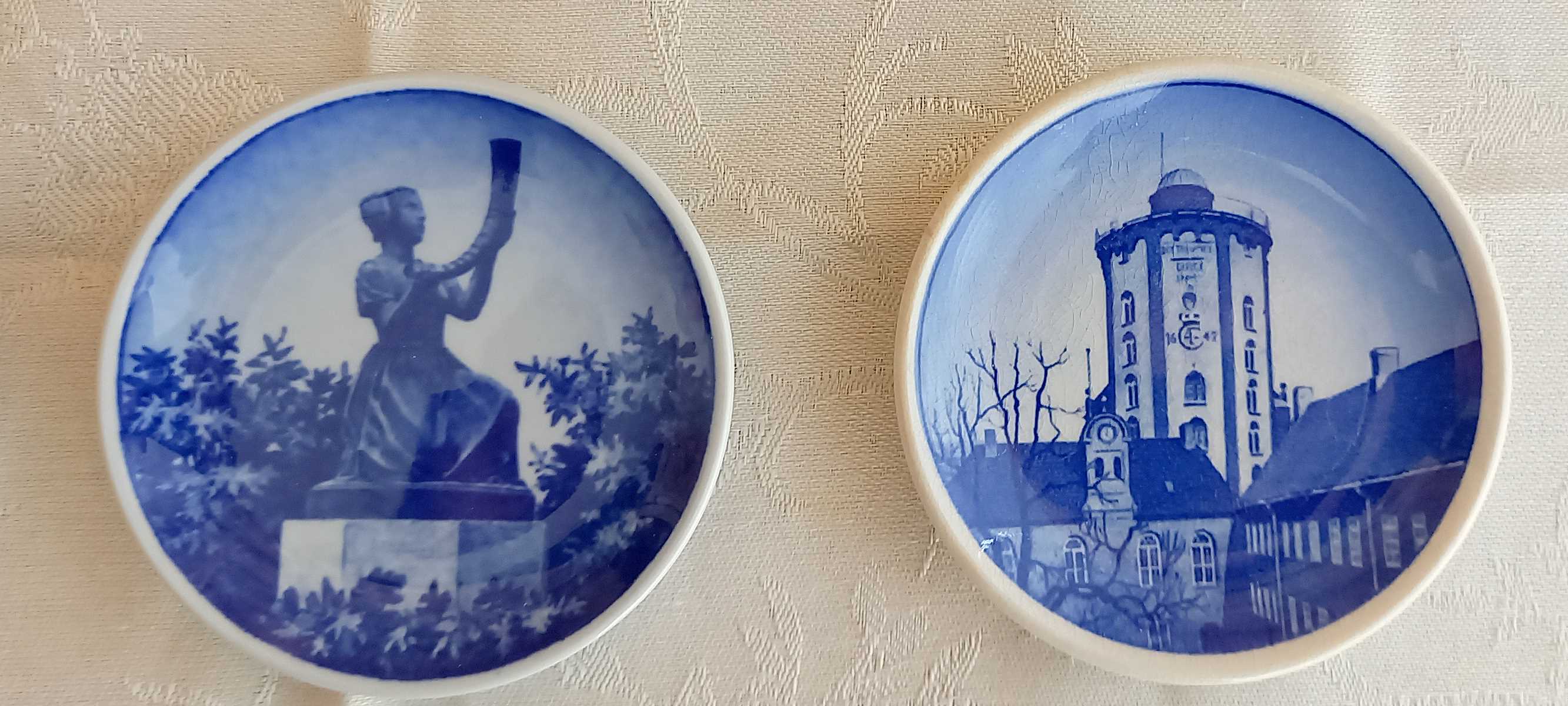 Six Royal Copenhagen Wall Dishes