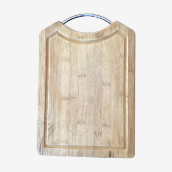 Clear wood cutting board