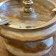 Brass and Onyx Ashtray
