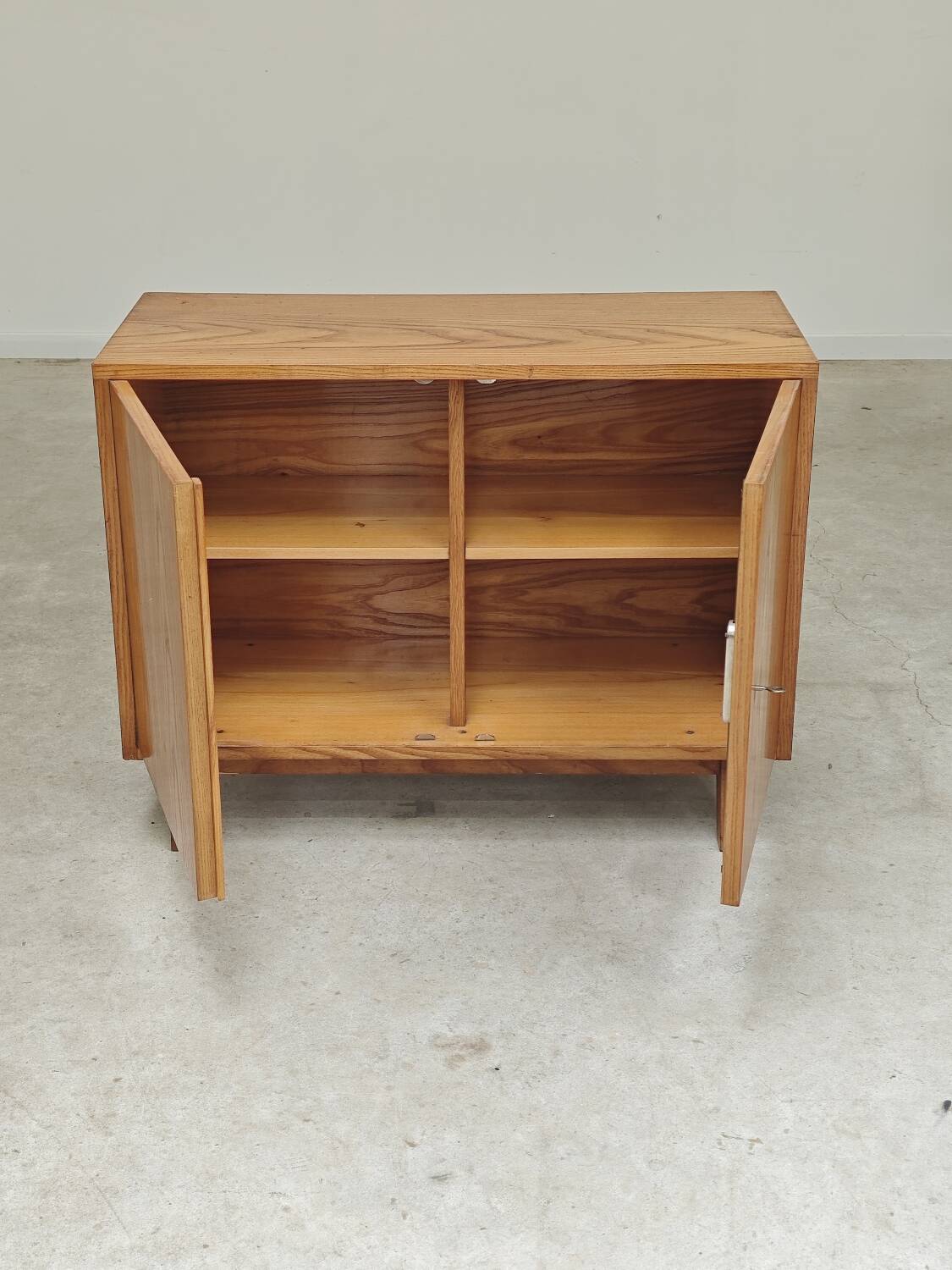 Small buffet with two doors by Frantisek Jirak, oak, 1960.