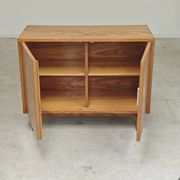Petit buffet bas deux portes  par Frantisek Jirak chêne 1960