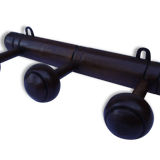 Former Wall coat rack with its 3 hooks