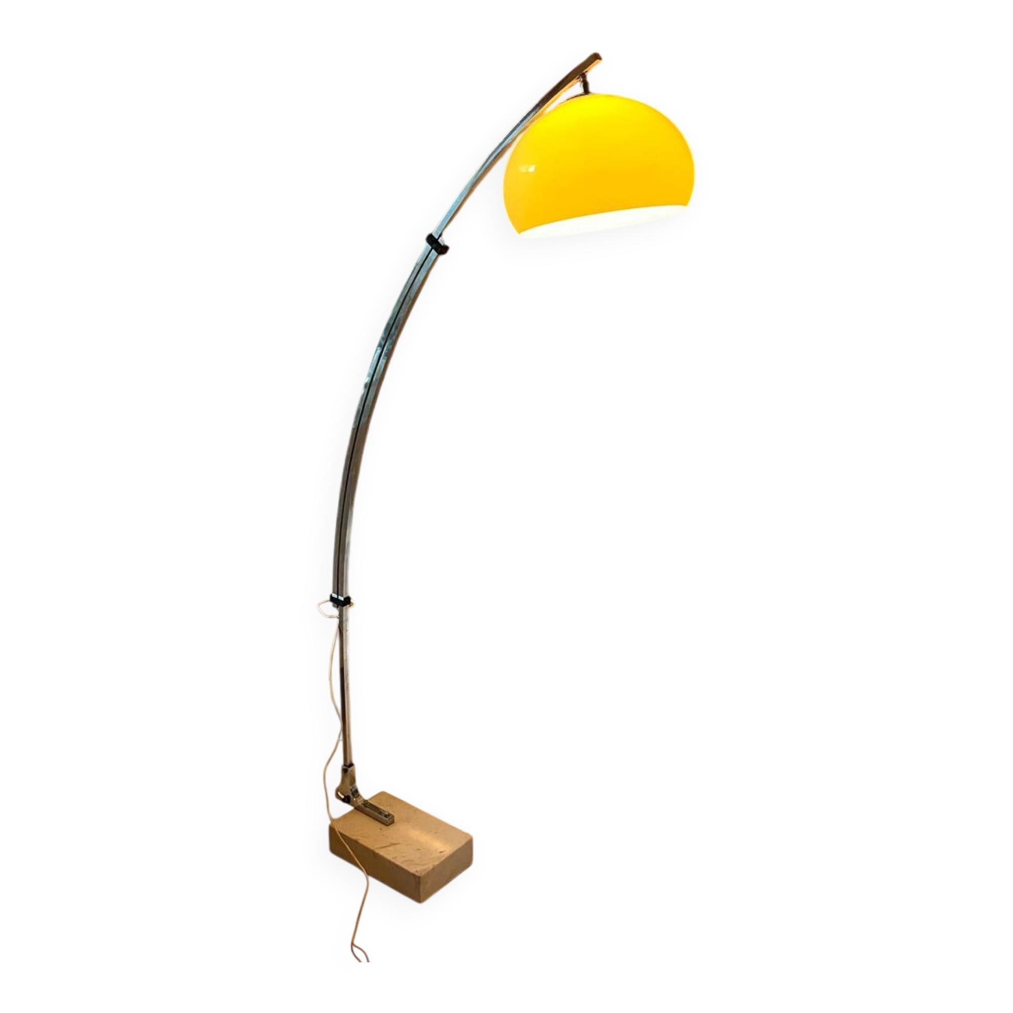 Lampadaire télescopique vintage – design Goffredo Reggiani, années 70
