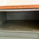 Storage furniture in steel and wood