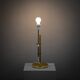 Brass Table Lamp B-131 adjustable in height by Bergboms, Sweden 1960s