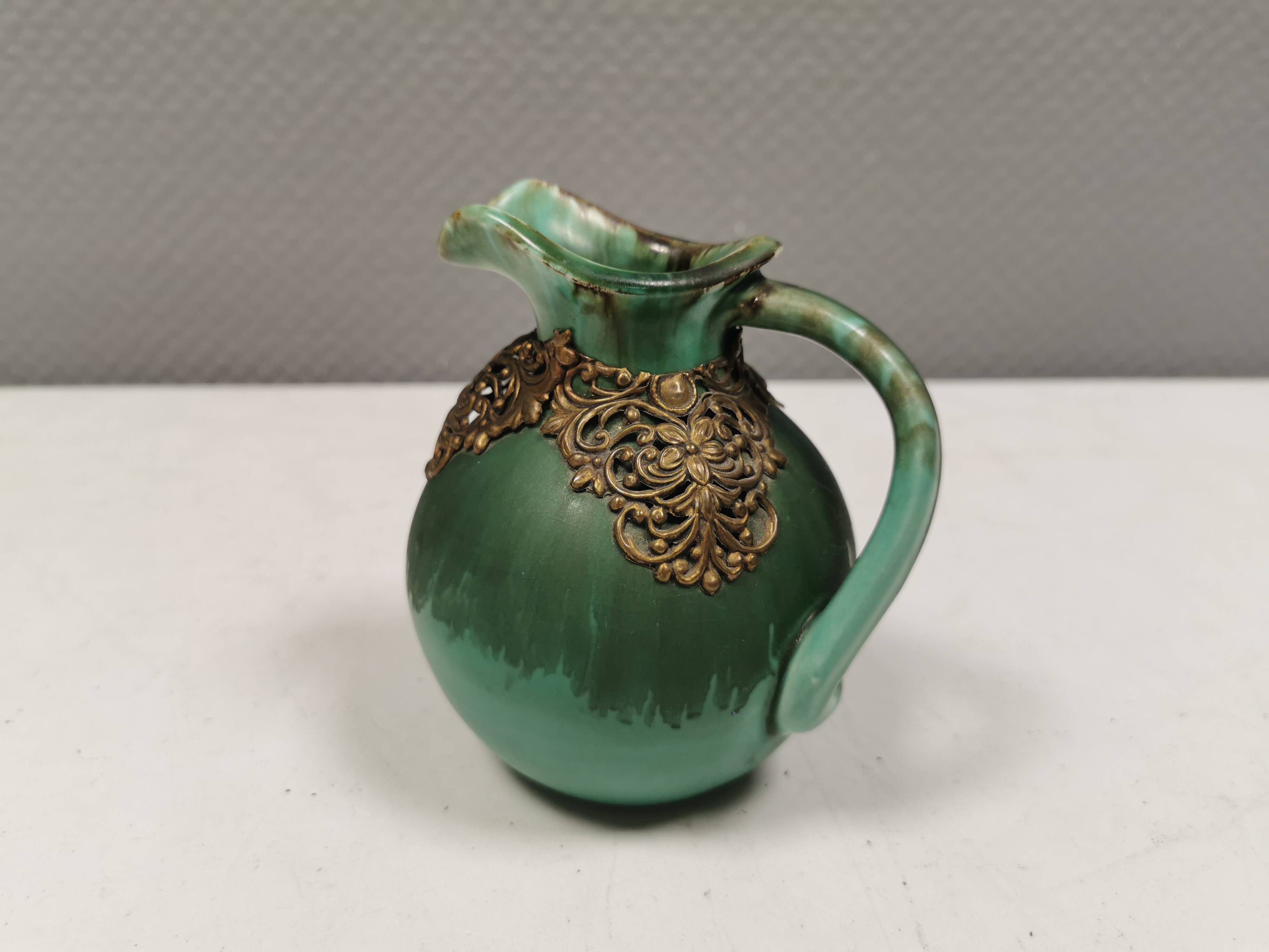 Ceramic jug/vase, designed by Jens Christian Jensen Denmark 1930s (CJ)