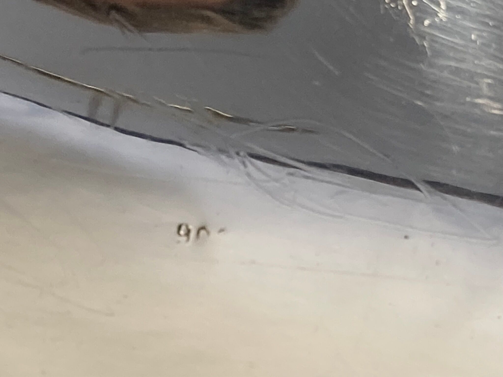 Silverware, old Russian lion-handled cup, early 20th century