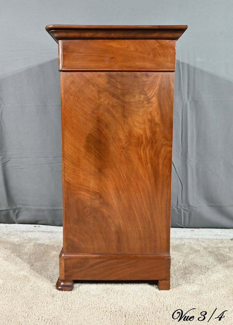 Mahogany Bedside Table, Restoration style – 2nd part 19th century