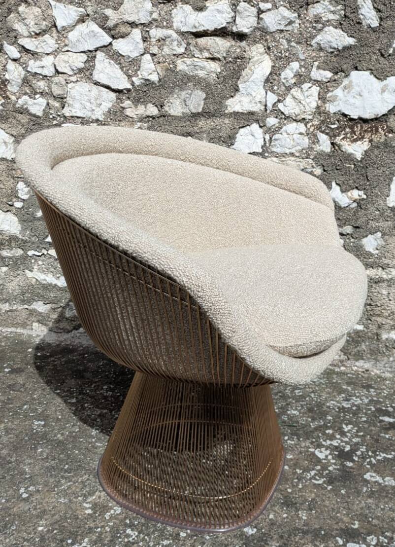 Platner Warren Armchair Knoll Edition
