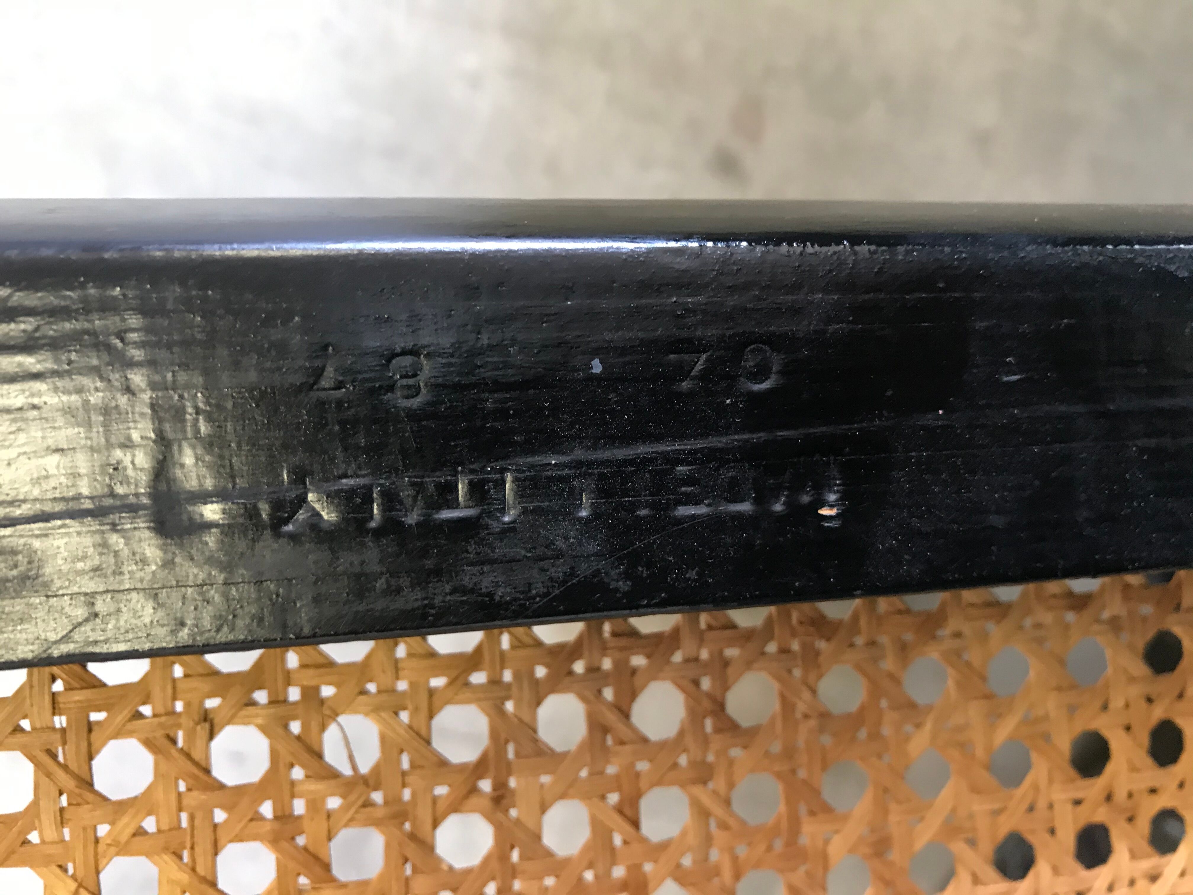 B32 Marcel Breuer 80's black and chrome chair