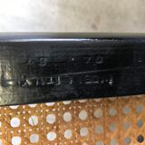 B32 Marcel Breuer 80's black and chrome chair