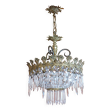 Ceiling lamp chandelier tassels ø 34 cm