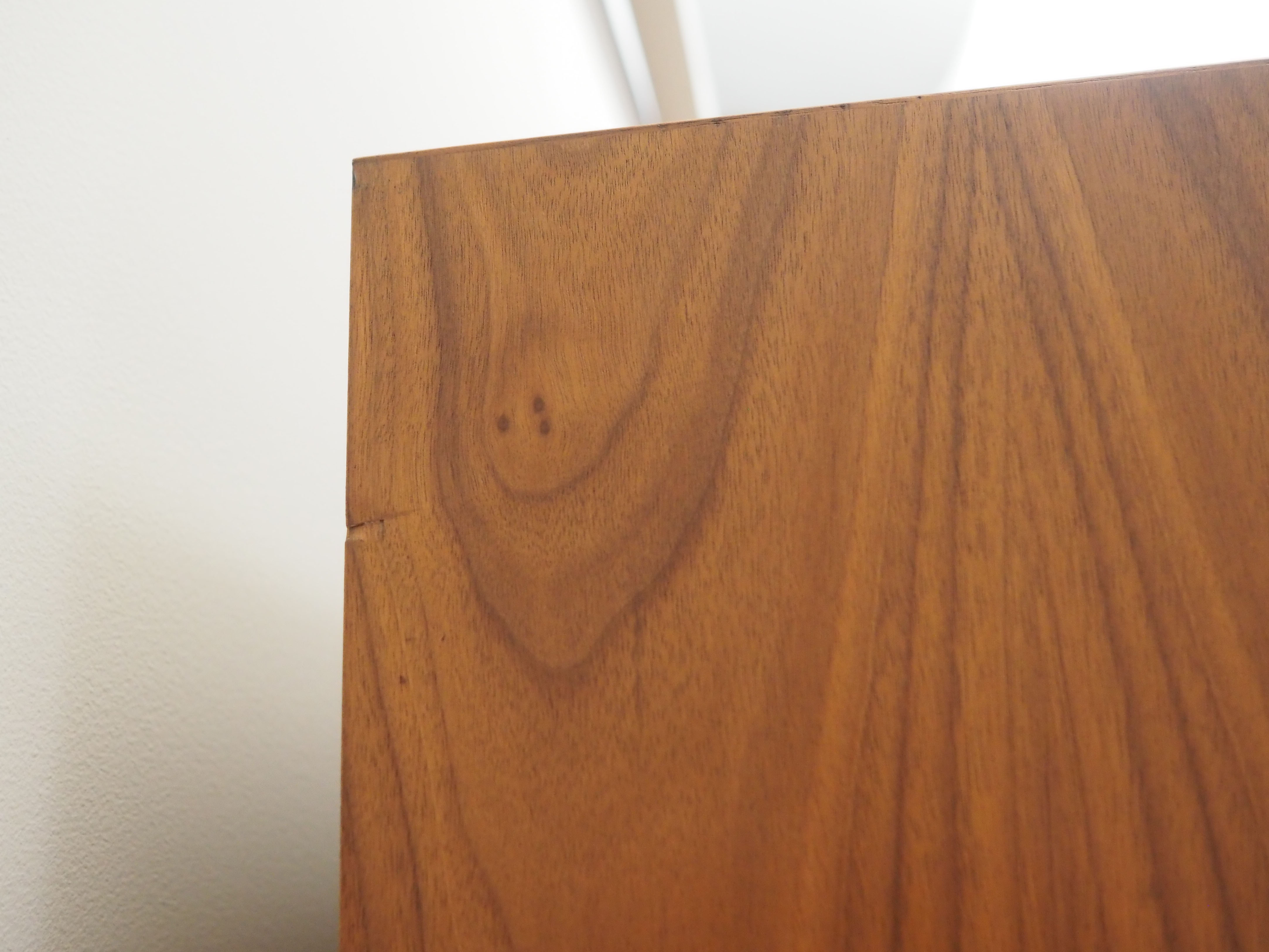 Walnut bookcase, Danish design, 1970s, production Hundevad