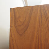 Walnut bookcase, Danish design, 1970s, production Hundevad