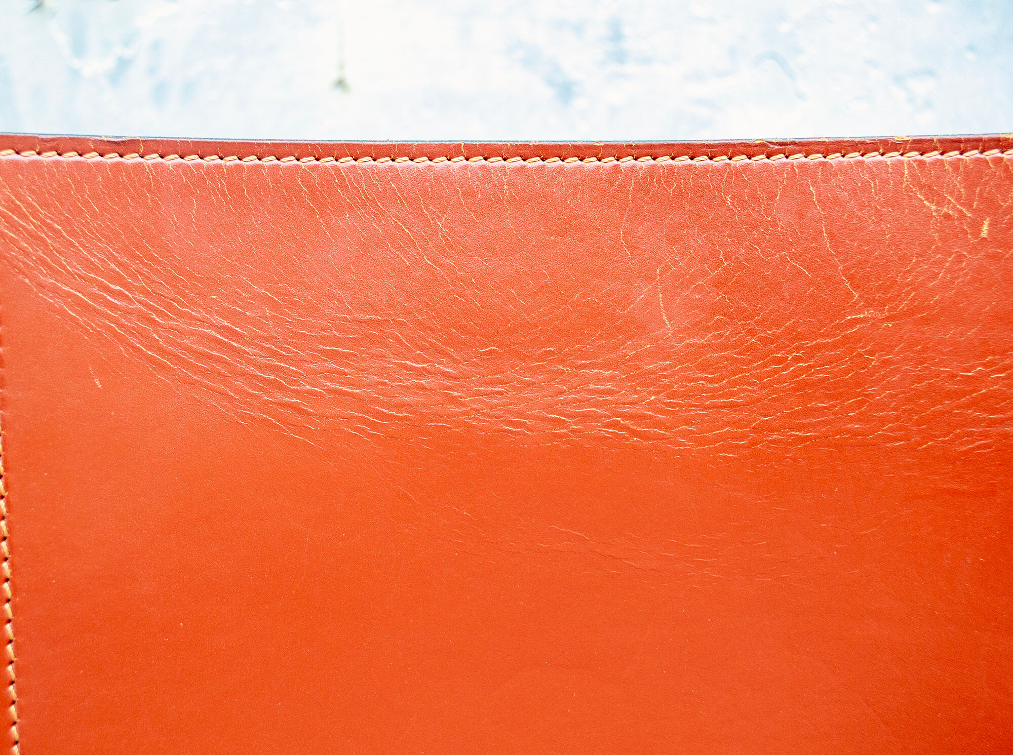 Set of four leather chairs by Enrico Pellizzoni 70s