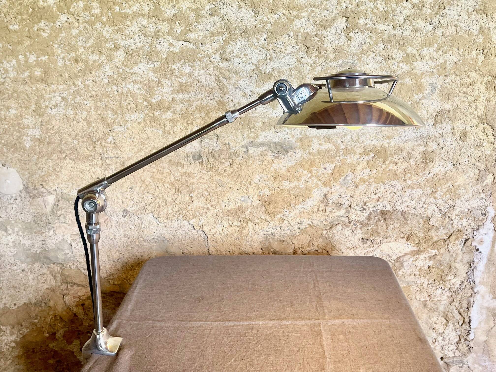 Architect's lamp by ferdinand solere, france, 1950s