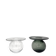 Duo Vases "Saturnus" Nanny Still Riihimäen Lasi Fumé & Clair Design Sc