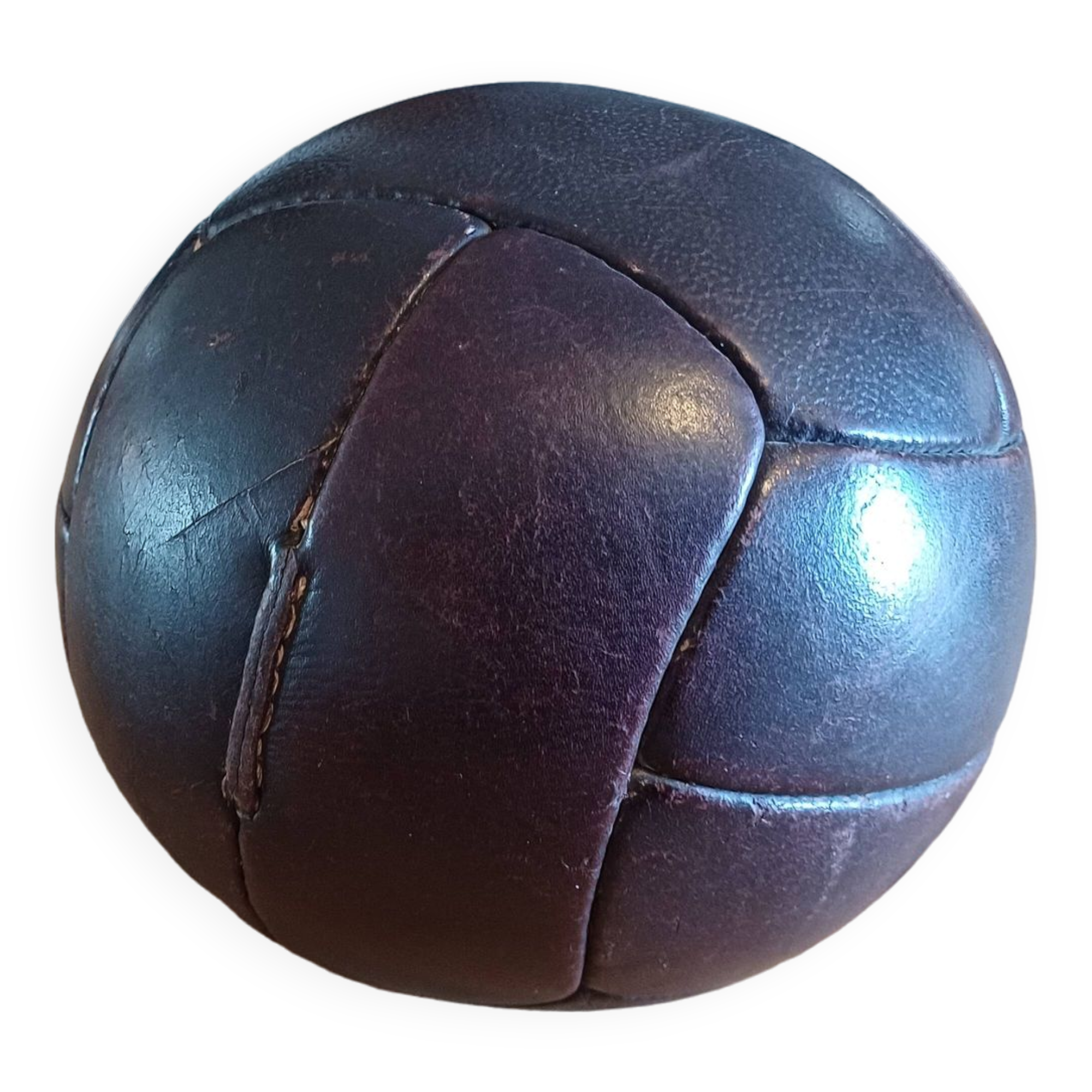 Old leather football