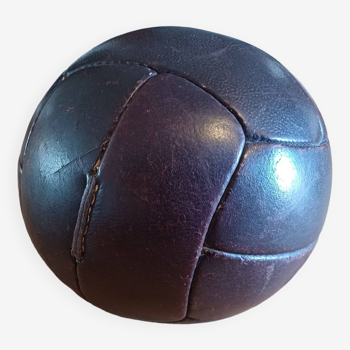 Ballon de Foot ancien en cuir