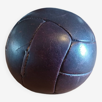 Old leather football