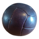 Old leather football