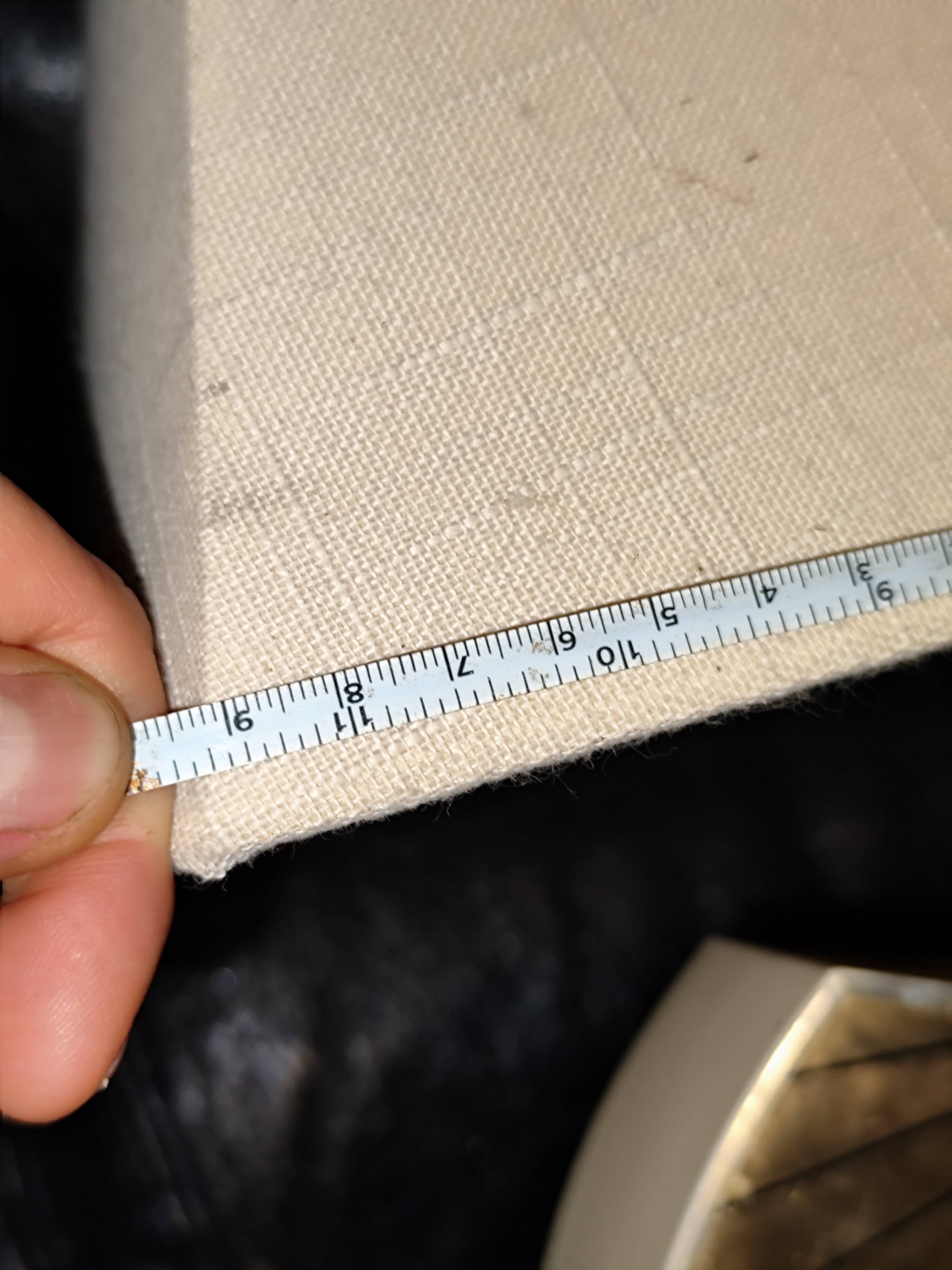 Vintage table lamp the dolphin Croissy white