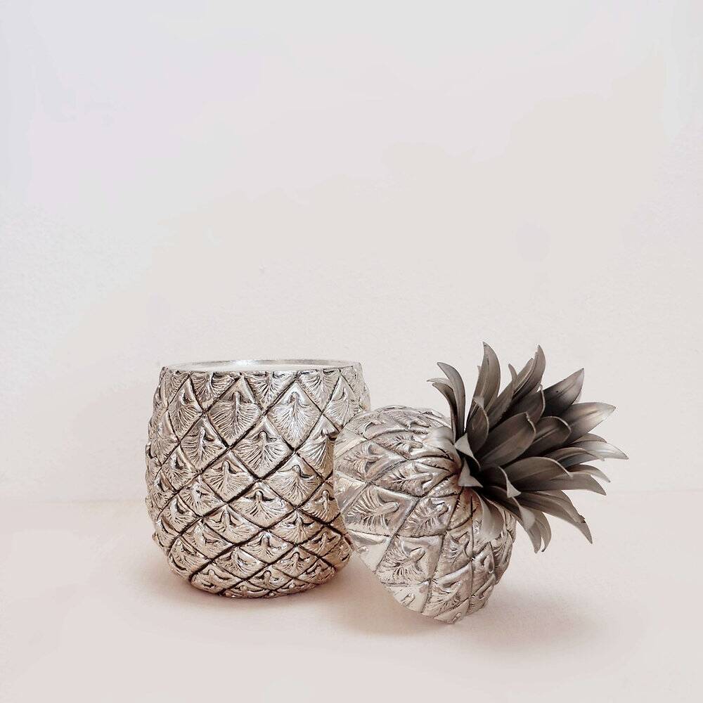 Italian pineapple ice bucket by Mauro Manetti for Fonderia D'arte Firenze - 1970