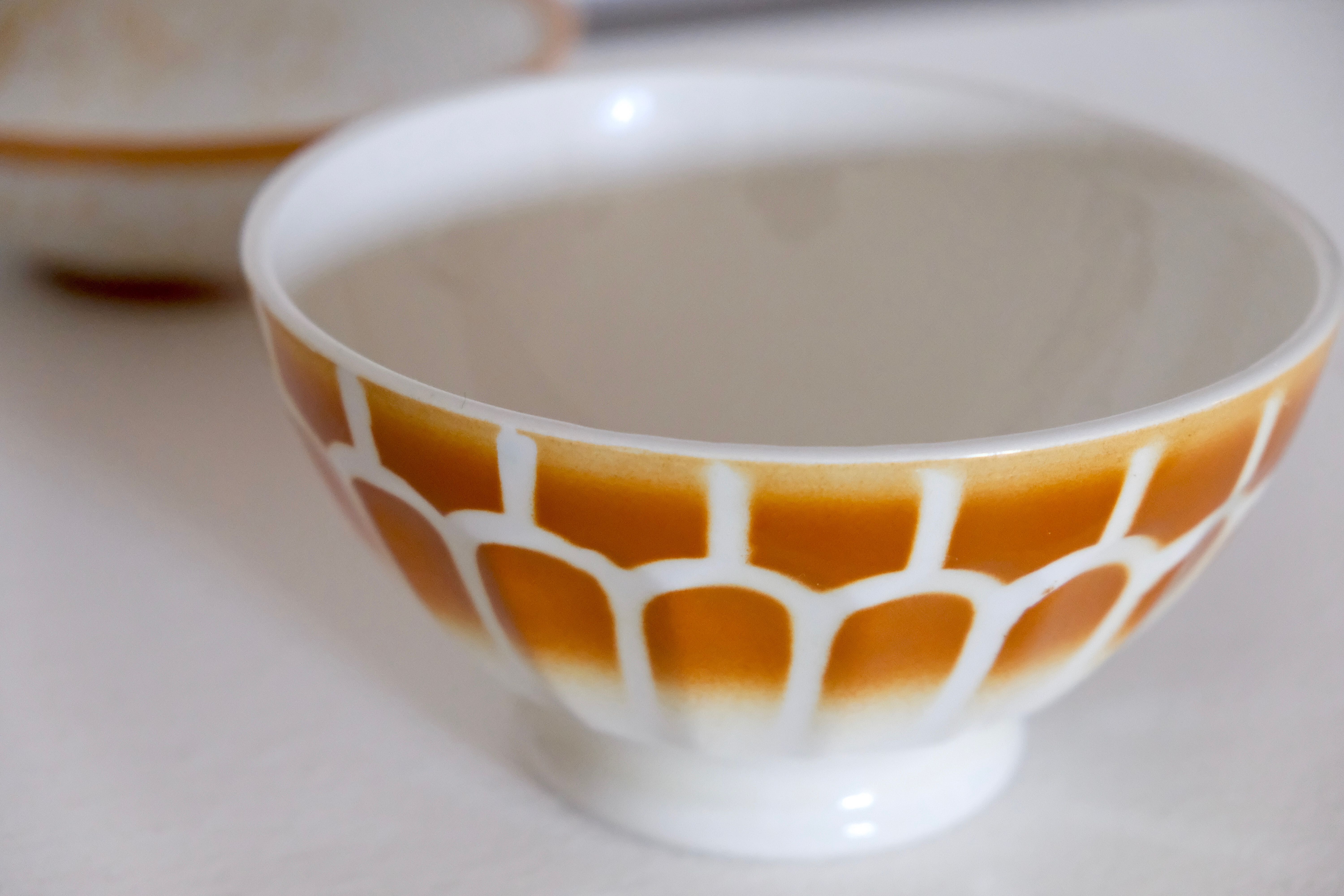 Large old bowl in arcades 50s