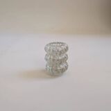 Ensemble de 3 bougeoirs en verre