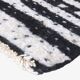 Tapis Noir et Blanc - 274 x 218 cm