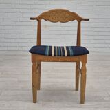 1970s, Danish design by Henning Kjærnulf for EG Kvalitetsmøbel, set of 4 dining chairs, original.