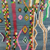 Azilal Berber rug in handmade wool 263 X 150 CM