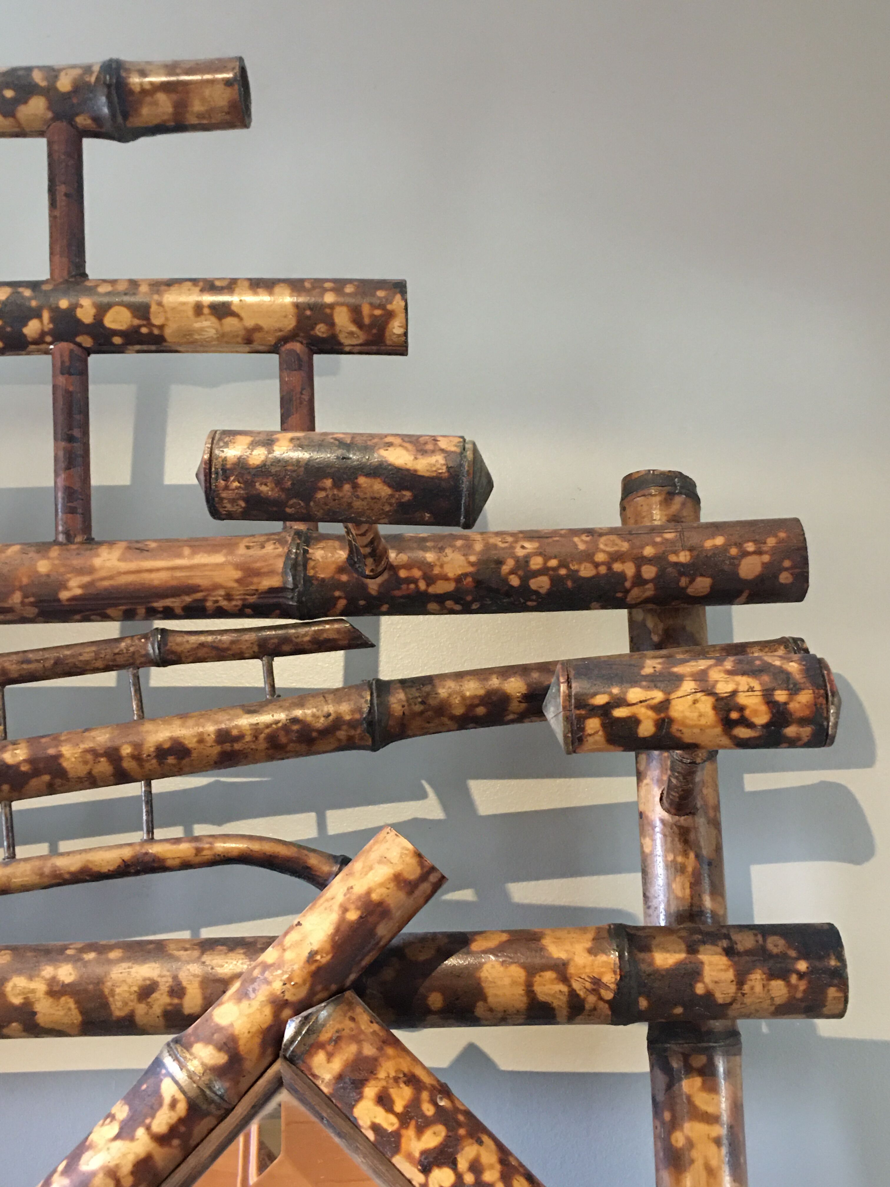 Napoleon III bamboo coat rack