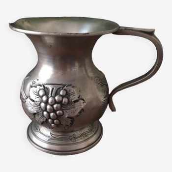 Real Pewter pitcher, beautiful harvest decorations