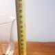Set of 6 black stem wine glasses