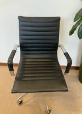 Leather office chair - Eames imitation