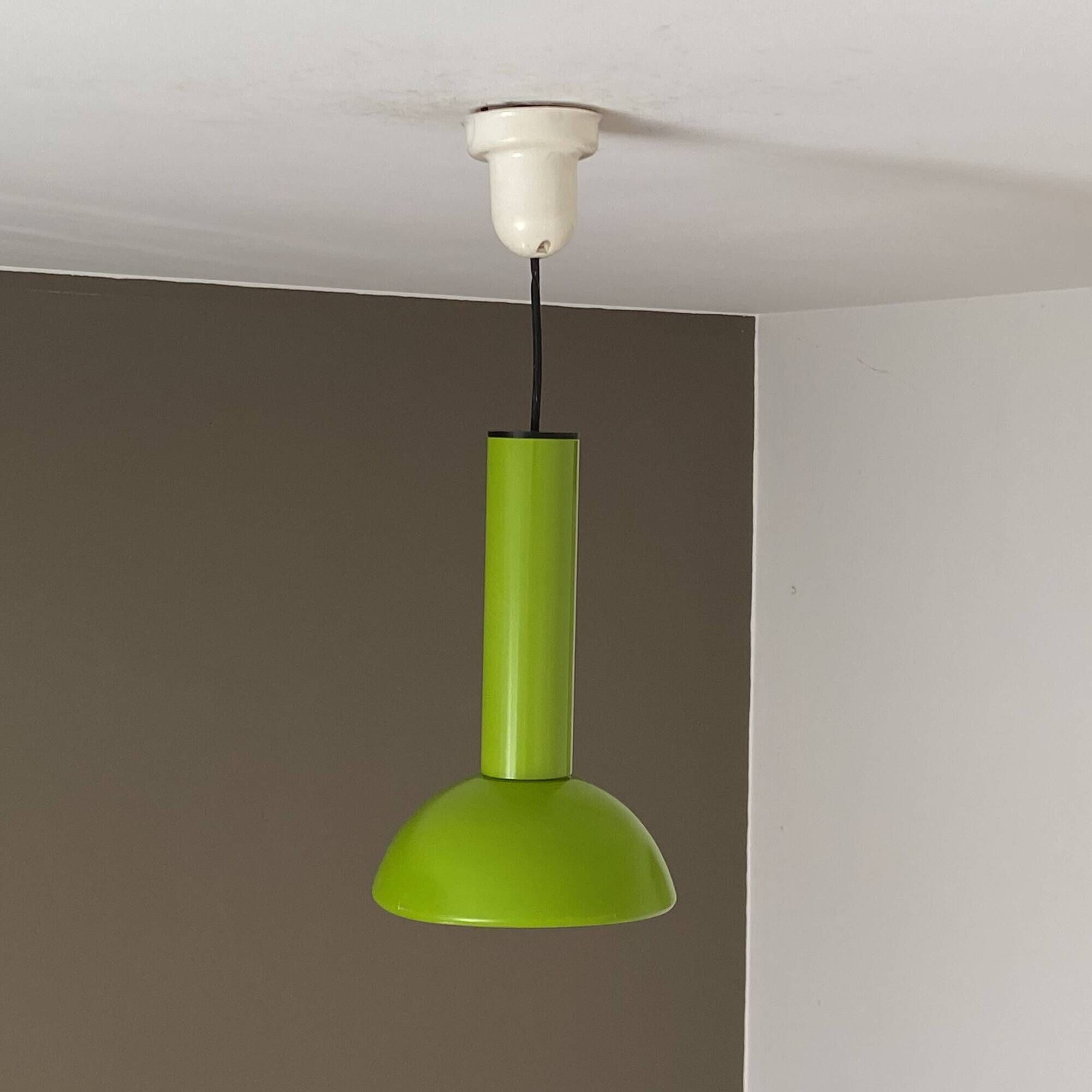 Lot de 2 suspensions lita. 1970. Space age.