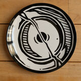 Set of 4 empty joshua plates