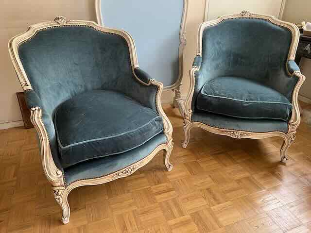 Louis XV armchairs