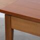 Table extensible en noyer, années 60-70