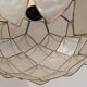 Pair of Lotus mother-of-pearl pendant lights