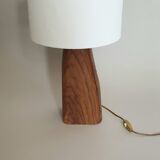 Vintage brutalist table lamp