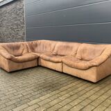 De Sede Ds46 Modulair 5mm Buffel leather NECK Cognac Bruin