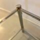 Table basse double plateau verre