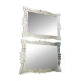 Pair of Venetian style mirrors