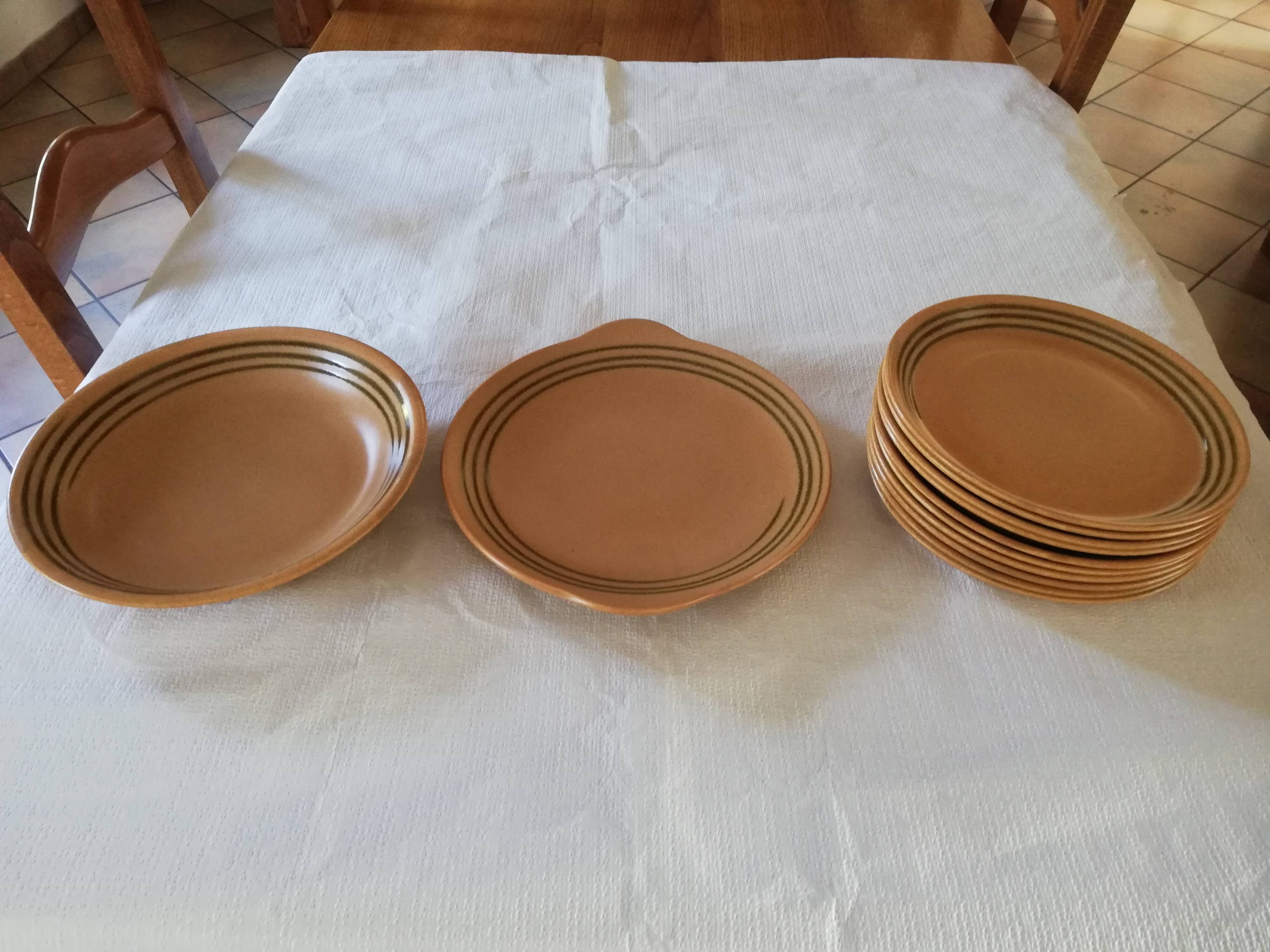 Sarreguemines stoneware service