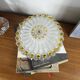 Wall light or round ceiling light in Murano or Limburg glass type.